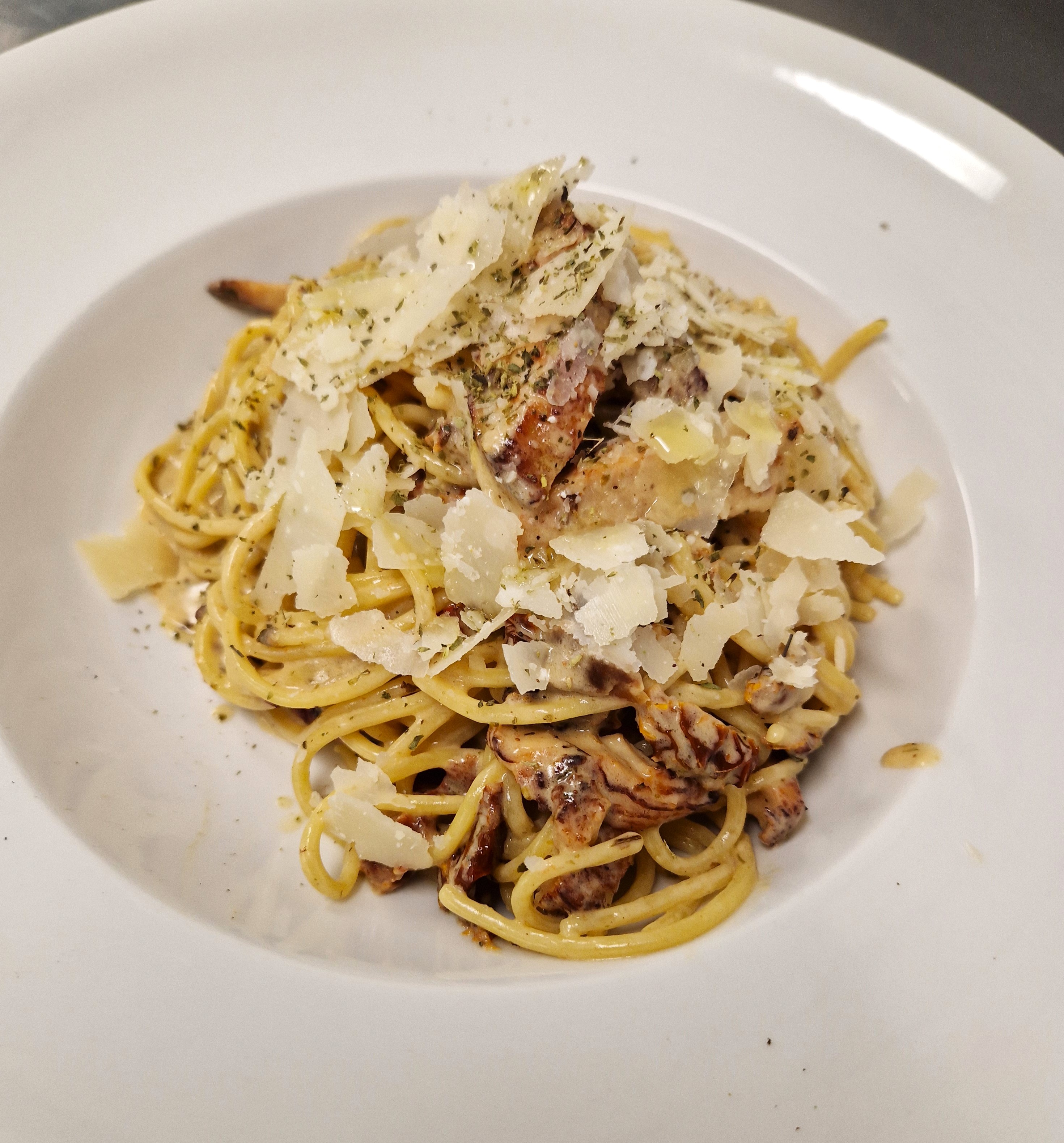 Kyckling med soltorkade tomater