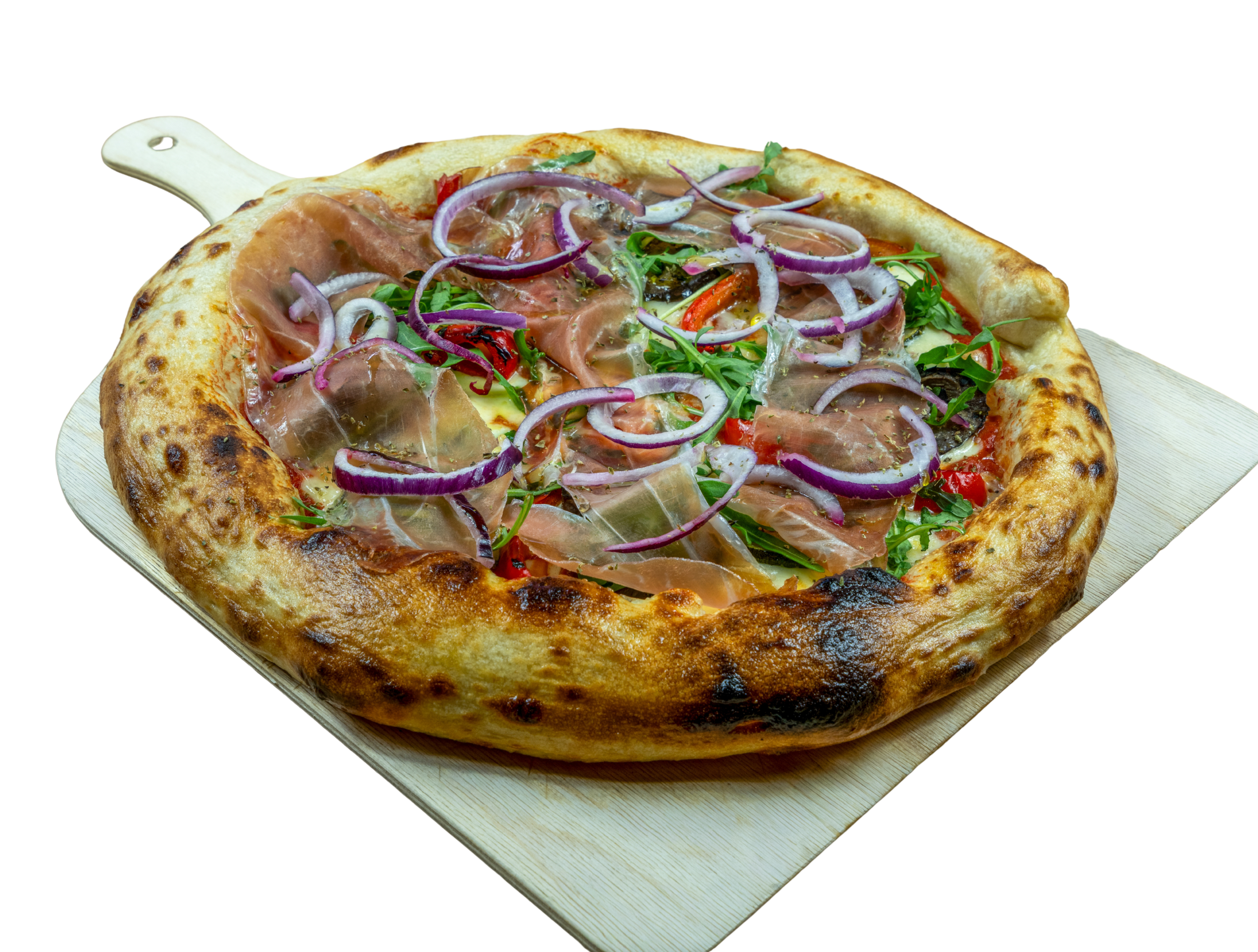 Verdure e prosciutto